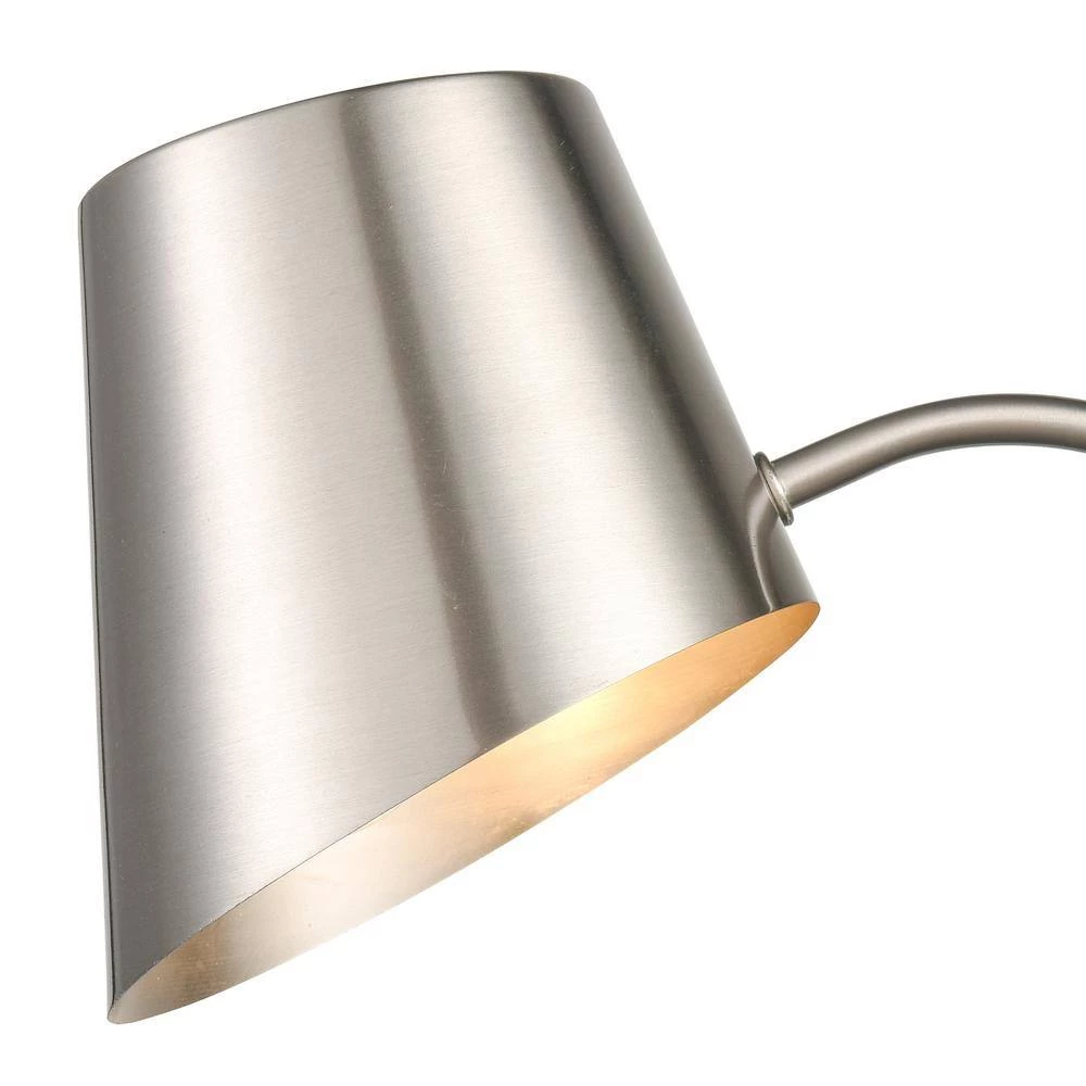 Leo 4.75 in. Brushed Nickel Wall Sconce by Light Society 8 Leo 4.75 in. Brushed Nickel Wall Sconce by Light Society - Image 6