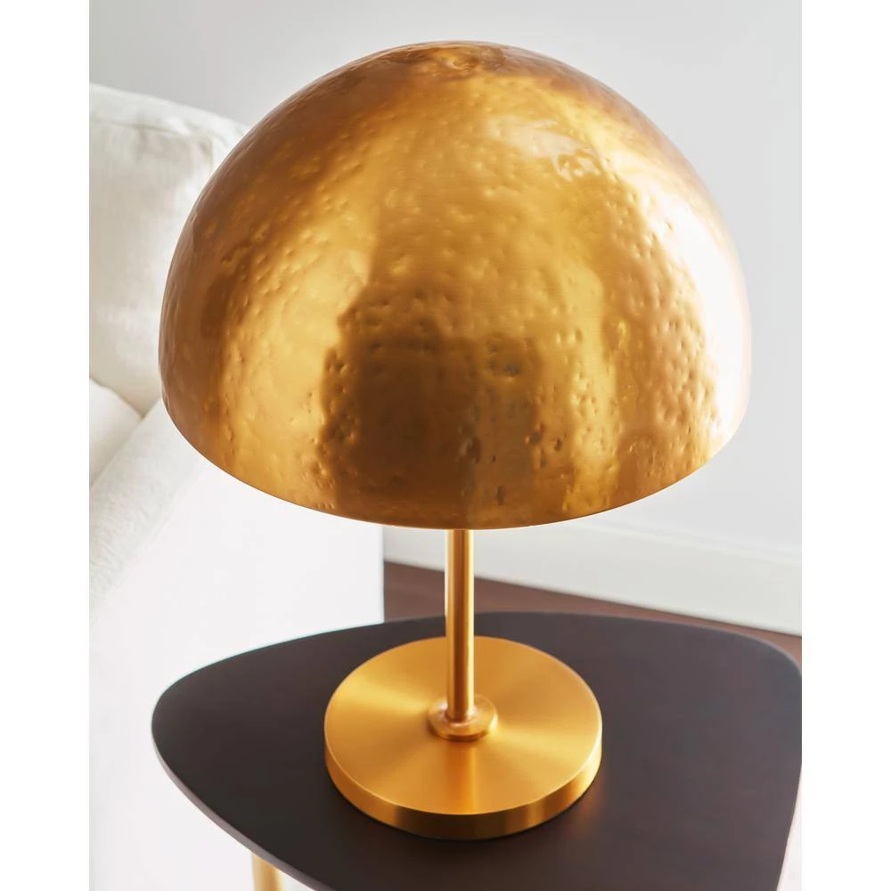 ED Ellen DeGeneres Crafted by Generation Lighting Whare 21 in. Burnished Brass Table Lamp with Steel Shade by Generation Lighting Designer Collections 7 ED Ellen DeGeneres Crafted by Generation Lighting Whare 21 in. Burnished Brass Table Lamp with Steel Shade by Generation Lighting Designer Collections - Image 5