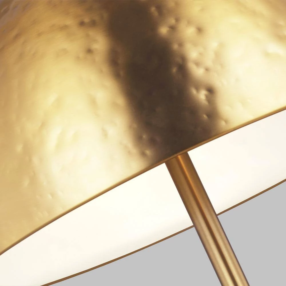 ED Ellen DeGeneres Crafted by Generation Lighting Whare 21 in. Burnished Brass Table Lamp with Steel Shade by Generation Lighting Designer Collections 5 ED Ellen DeGeneres Crafted by Generation Lighting Whare 21 in. Burnished Brass Table Lamp with Steel Shade by Generation Lighting Designer Collections - Image 3