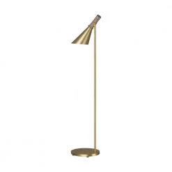 ED Ellen DeGeneres Crafted by Generation Lighting Wells 61 in. Burnished Brass Floor Lamp by Generation Lighting Designer Collections -Hot Sale Light Society Store burnished brass generation lighting designer collections floor lamps et1451bbs1 4f 1000