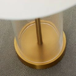 ED Ellen DeGeneres Crafted by Generation Lighting Leigh 30.25 in. Burnished Brass Table Lamp by Generation Lighting Designer Collections -Hot Sale Light Society Store burnished brass generation lighting designer collections table lamps et1301bbs1 1f 1000