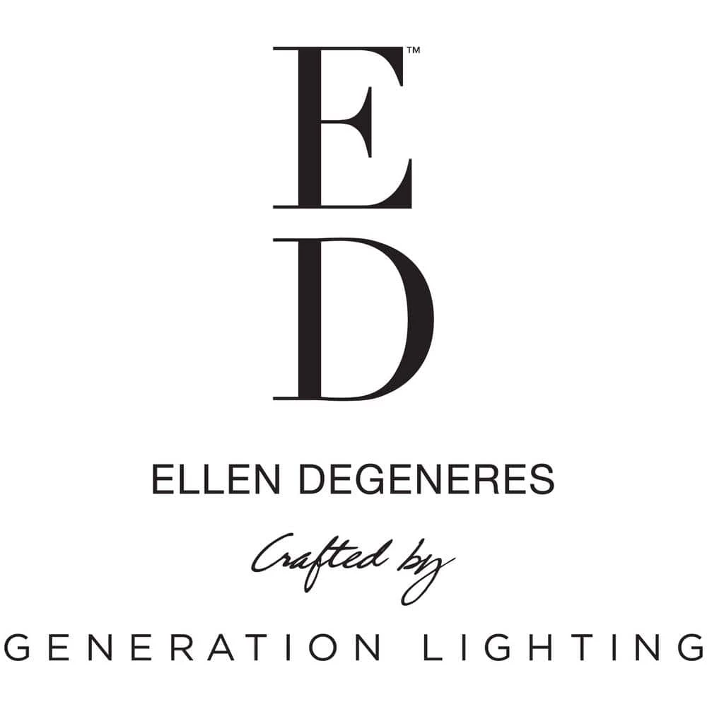 ED Ellen DeGeneres Crafted by Generation Lighting Brianna 4 in. W 1-Light Burnished Brass Sconce with White Linen Shade by Generation Lighting Designer Collections 7 ED Ellen DeGeneres Crafted by Generation Lighting Brianna 4 in. W 1-Light Burnished Brass Sconce with White Linen Shade by Generation Lighting Designer Collections - Image 5