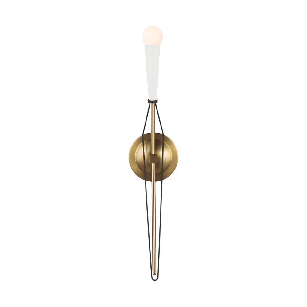 ED Ellen DeGeneres Crafted by Generation Lighting Piro 4.875 in. Burnished Brass Sconce by Generation Lighting Designer Collections 3 ED Ellen DeGeneres Crafted by Generation Lighting Piro 4.875 in. Burnished Brass Sconce by Generation Lighting Designer Collections