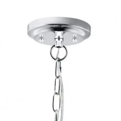 Mia 1-Light Chrome Pendant with Clear Glass Shade by Light Society -Hot Sale Light Society Store chrome clear light society chandeliers ls c310 cm cl 44 1000