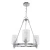 Tiffany 3-Light Chrome Chandelier with Clear Glass Shades by DSI LIGHTING -Hot Sale Light Society Store chrome dsi lighting chandeliers ds18934 64 1000