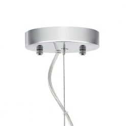 Opal 12 in. Chrome/Opal Pendant Light with Glass Shade by Light Society -Hot Sale Light Society Store chrome opal light society chandeliers ls c340 cm opl 44 1000