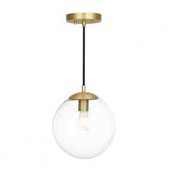 Zeno 1-Light Clear/Brass Globe Pendant with Glass Shade by Light Society 13 Zeno 1-Light Clear/Brass Globe Pendant with Glass Shade by Light Society -Hot Sale Light Society Store clear brass light society chandeliers ls c175 bb cl c3 1000
