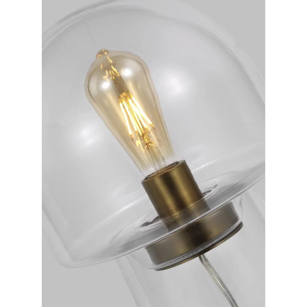 20 in. Clear Table Lamp ED Ellen DeGeneres Crafted By Generation Lighting Enoki by Generation Lighting Designer Collections 5 20 in. Clear Table Lamp ED Ellen DeGeneres Crafted By Generation Lighting Enoki by Generation Lighting Designer Collections - Image 3