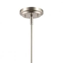 Montreal 1-Light Clear/Satin Nickel Pendant with Glass Shade by Light Society -Hot Sale Light Society Store clear satin nickel light society chandeliers ls c237 sn cl 1d 1000