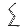 Wireless Integrated LED 8.25 in. Dark Gray with Foldable Construction by BAZZ