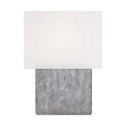 ED Ellen DeGeneres Crafted by Generation Lighting Brody 21.125 in. Grey Weathered Steel Table Lamp by Generation Lighting Designer Collections