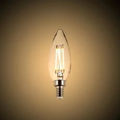 Arden 40-Watt Equivalent C32 LED Filament Clear Light Bulbs (6-Pack) by Light Society -Hot Sale Light Society Store light society led light bulbs ls b423 cl x6 44 1000