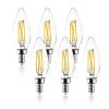 Arden 40-Watt Equivalent C32 LED Filament Clear Light Bulbs (6-Pack) by Light Society -Hot Sale Light Society Store light society led light bulbs ls b423 cl x6 64 1000