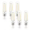 Sovana 40-Watt T10 / 4.9 in. Clear LED Filament Light Bulbs (6-Pack) by Light Society -Hot Sale Light Society Store light society led light bulbs ls b424 cl x6 64 1000