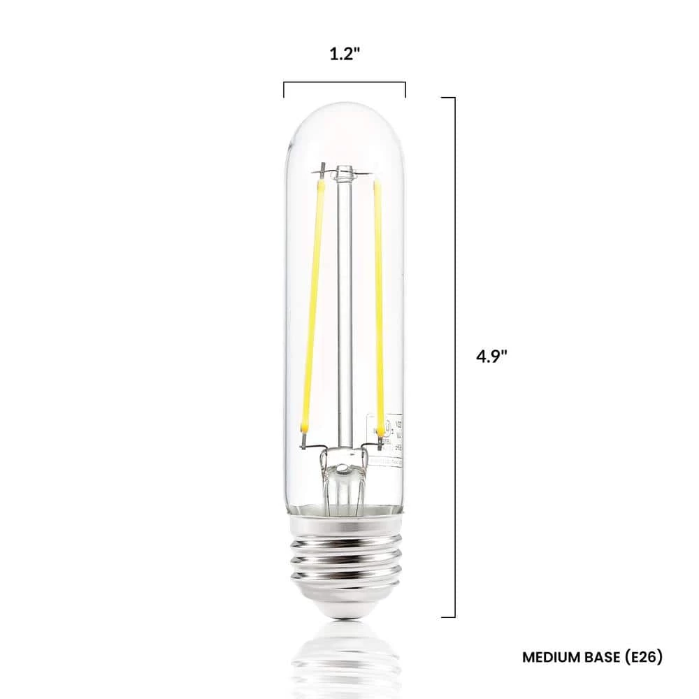 Sovana 40-Watt T10 / 4.9 in. Clear LED Filament Light Bulbs (6-Pack) by Light Society 8 Sovana 40-Watt T10 / 4.9 in. Clear LED Filament Light Bulbs (6-Pack) by Light Society - Image 7