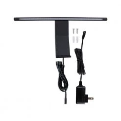 Picture Lamp 13-1/2 ft. 1-Light Matte Black Integrated LED Fixed Track Lighting Kit by BAZZ -Hot Sale Light Society Store matte black bazz track lighting kits picledbk 4f 1000