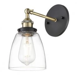 Camberly Bronze Sconce by Light Society