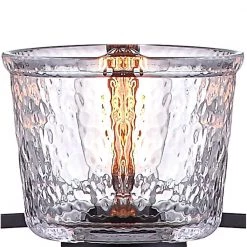 Bennington 5-Light Matte Black Chandelier with Water Glass Shades by DSI LIGHTING -Hot Sale Light Society Store matte black dsi lighting chandeliers dshd19521c 44 1000