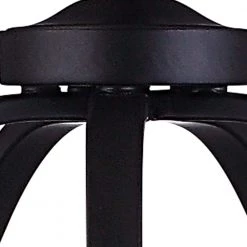 Bennington 5-Light Matte Black Chandelier with Water Glass Shades by DSI LIGHTING -Hot Sale Light Society Store matte black dsi lighting chandeliers dshd19521c fa 1000