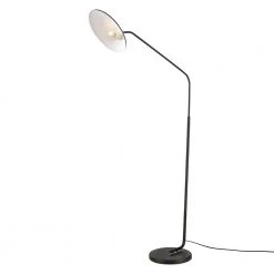 Visby 62.28 in. Matte Black Floor Lamp with Metal Shade by Light Society -Hot Sale Light Society Store matte black light society floor lamps ls f539 bk 44 1000
