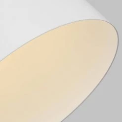 ED Ellen DeGeneres Crafted by Generation Lighting Darwin 12 in. W 1-Light Matte White Pendant with Wood Crown Accent by Generation Lighting Designer Collections 13 ED Ellen DeGeneres Crafted by Generation Lighting Darwin 12 in. W 1-Light Matte White Pendant with Wood Crown Accent by Generation Lighting Designer Collections -Hot Sale Light Society Store matte white generation lighting designer collections chandeliers ep1071mwt c3 1000