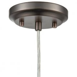 Topeka 1-Light Modern Bronze Mini-Pendant with Clear Glass Shade by Light Society -Hot Sale Light Society Store modern bronze light society chandeliers ls c236 bz 44 1000