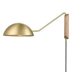 Taby 1-Light Natural/Brushed Brass Wall Sconce by Light Society -Hot Sale Light Society Store natural brushed brass light society wall sconces ls w561 nt 4f 1000