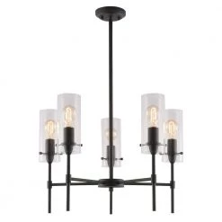 Montreal 5-Light Oil Rubbed Bronze Chandelier by Light Society