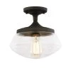 Crenshaw 1-Light Oil Rubbed Bronze Ceiling Light with Clear Glass Shade by Light Society 2 Crenshaw 1-Light Oil Rubbed Bronze Ceiling Light with Clear Glass Shade by Light Society -Hot Sale Light Society Store oil rubbed bronze light society chandeliers ls c246 orb 64 1000