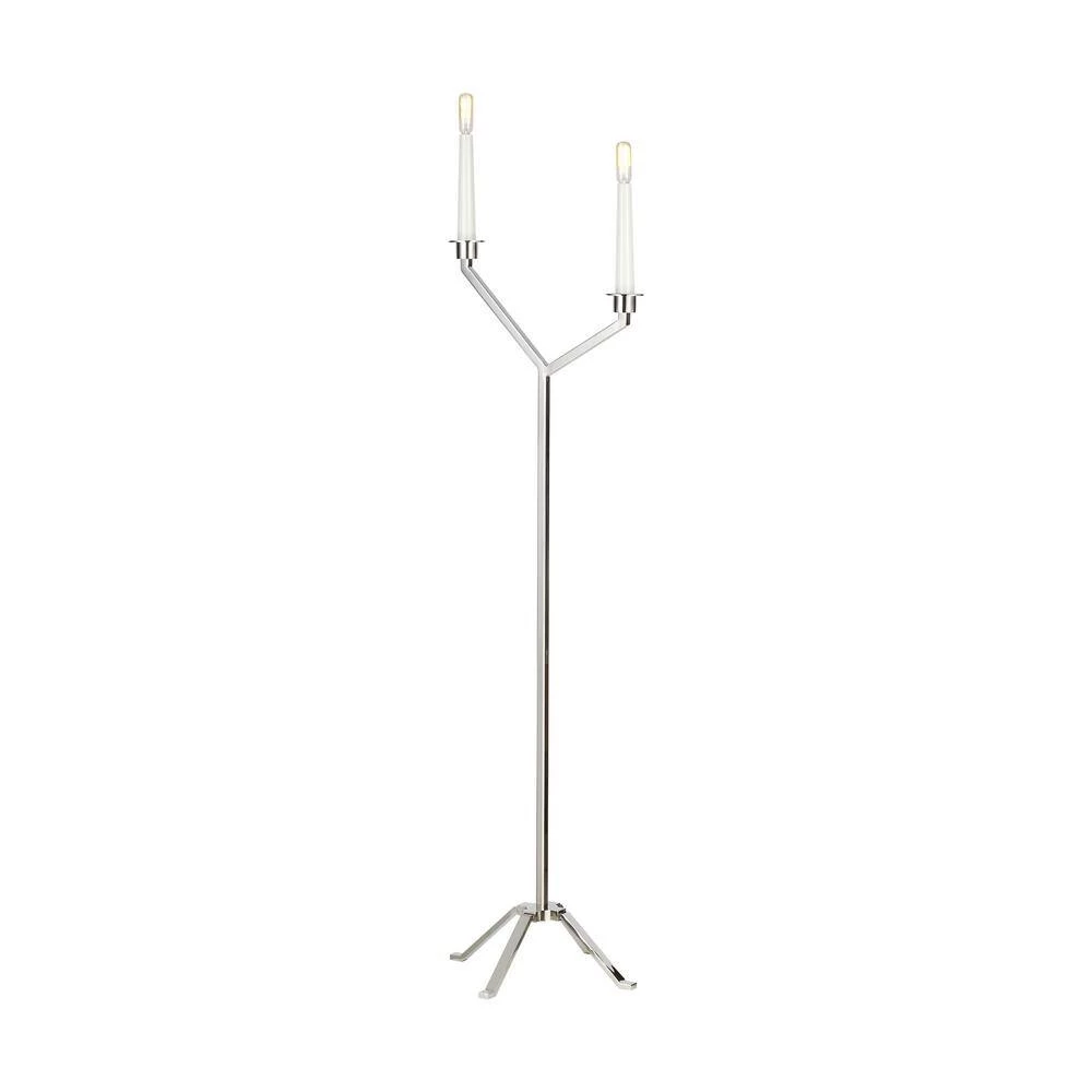 ED Ellen DeGeneres Crafted by Generation Lighting Hopton 55.875 in. Polished Nickel Floor Lamp by Generation Lighting Designer Collections 5 ED Ellen DeGeneres Crafted by Generation Lighting Hopton 55.875 in. Polished Nickel Floor Lamp by Generation Lighting Designer Collections - Image 3