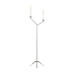 ED Ellen DeGeneres Crafted by Generation Lighting Hopton 55.875 in. Polished Nickel Floor Lamp by Generation Lighting Designer Collections