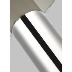 ED Ellen DeGeneres Crafted by Generation Lighting Cotra 22.375 in. Polished Nickel Table Lamp by Generation Lighting Designer Collections -Hot Sale Light Society Store polished nickel generation lighting designer collections table lamps et1322pn1 1f 1000