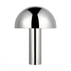 ED Ellen DeGeneres Crafted by Generation Lighting Cotra 22.375 in. Polished Nickel Table Lamp by Generation Lighting Designer Collections