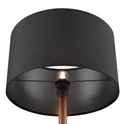 Noor 60.31 in. Walnut/Black Floor Lamp with Fabric Shade by Light Society -Hot Sale Light Society Store walnut black light society floor lamps ls f445 wl bk 1f 1000