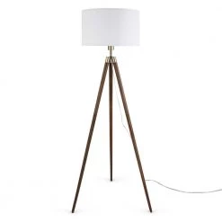 Celeste 61.5 in. White Tripod Floor Lamp by Light Society 11 Celeste 61.5 in. White Tripod Floor Lamp by Light Society -Hot Sale Light Society Store walnut nickel white light society floor lamps ls f233 wal 4f 1000