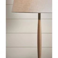 ED Ellen DeGeneres Crafted by Generation Lighting Ferrelli 27.25 in. Weathered Oak Wood and Aged Pewter Table Lamp by Generation Lighting Designer Collections -Hot Sale Light Society Store weathered oak wood generation lighting designer collections table lamps et1161wdo1 44 1000