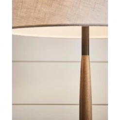 ED Ellen DeGeneres Crafted by Generation Lighting Ferrelli 27.25 in. Weathered Oak Wood and Aged Pewter Table Lamp by Generation Lighting Designer Collections -Hot Sale Light Society Store weathered oak wood generation lighting designer collections table lamps et1161wdo1 76 1000