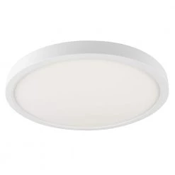 14 in. 14-Watt White Integrated LED Flush Mount by BAZZ