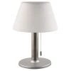 11 in. White Solar Powered Integrated LED Table Lamp by BAZZ 2 11 in. White Solar Powered Integrated LED Table Lamp by BAZZ -Hot Sale Light Society Store white bazz lamp bases t19290wh 64 1000
