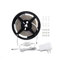 10 ft. Self-Adhesive Cuttable Under Cabinet LED Strip Light by BAZZ