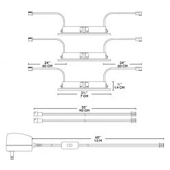 LED White Under Cabinet Puck Light (3-Pack) by BAZZ -Hot Sale Light Society Store white bazz puck lights u00063wh 44 1000