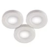 LED White Under Cabinet Puck Light (3-Pack) by BAZZ -Hot Sale Light Society Store white bazz puck lights u00063wh 64 1000