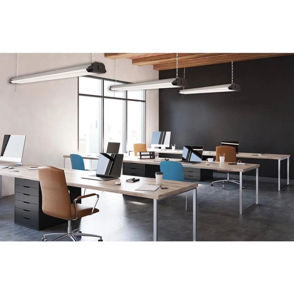 3.83 ft. 50-Watt Equivalent Integrated LED White Shop Light 4000K by BAZZ 3 3.83 ft. 50-Watt Equivalent Integrated LED White Shop Light 4000K by BAZZ - Image 2