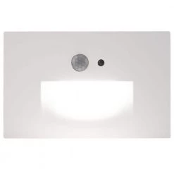 Plug-in White Motion Sensing LED Stair Light by BAZZ