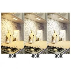 Plug-In 12 in. Integrated LED White Selectable Under Cabinet Light with Motion Sensor by BAZZ 15 Plug-In 12 in. Integrated LED White Selectable Under Cabinet Light with Motion Sensor by BAZZ -Hot Sale Light Society Store white bazz under cabinet lights u19mtk12w fa 1000