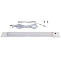 Plug-in 18 in. LED Selectable White Under Cabinet Light with Motion Sensor by BAZZ 11 Plug-in 18 in. LED Selectable White Under Cabinet Light with Motion Sensor by BAZZ -Hot Sale Light Society Store white bazz under cabinet lights u19mtk18w 4f 1000