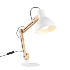 Galvan 19 in. White LED Task Table Lamp by Light Society